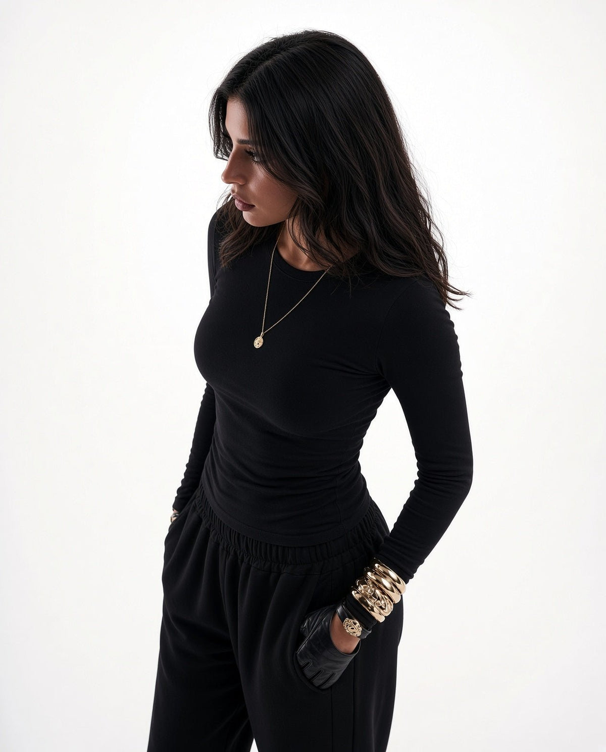 Black Full Sleeves - Her