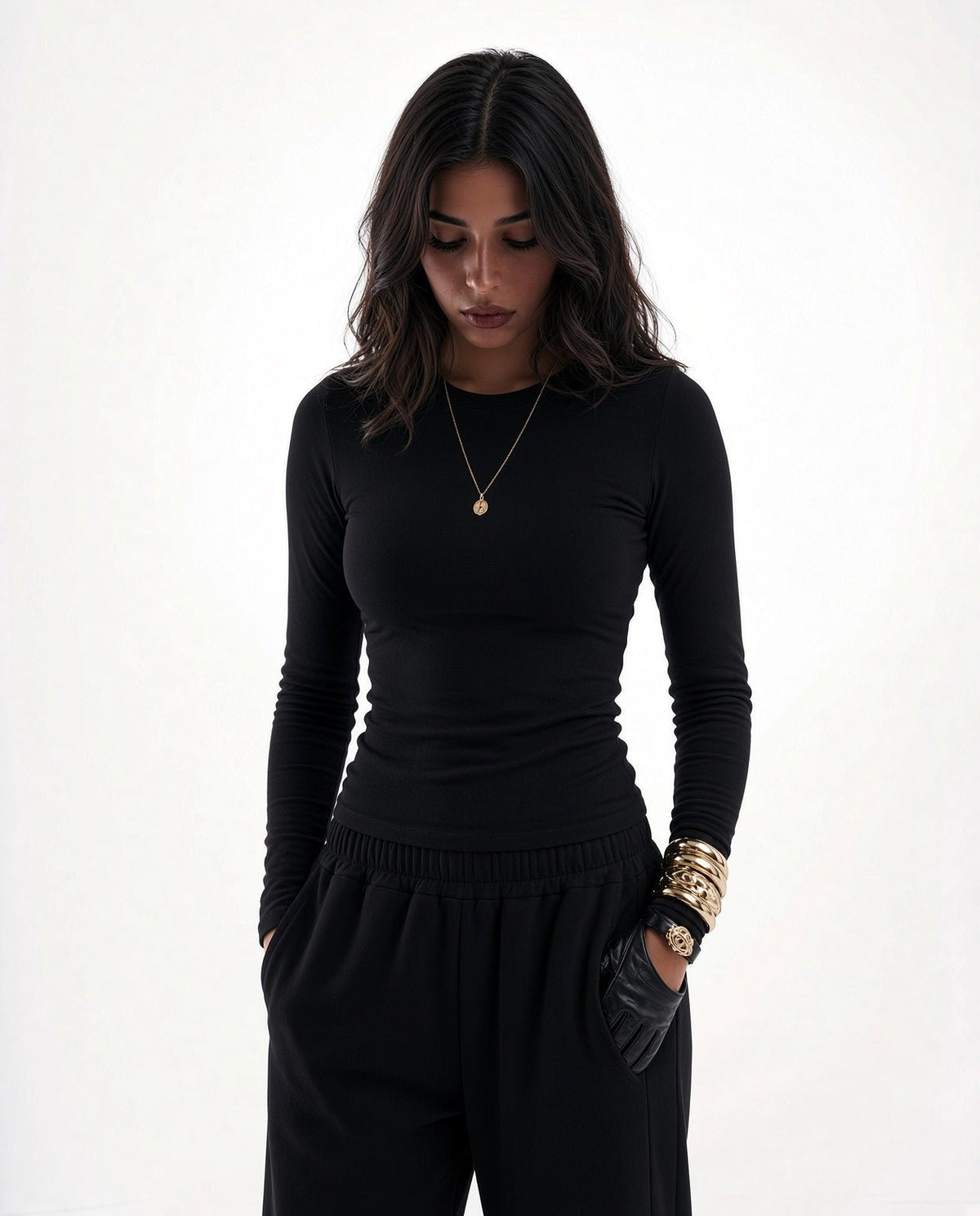 Black Full Sleeves - Her