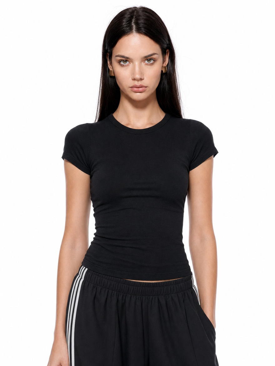 Essential Baby Tee - Black