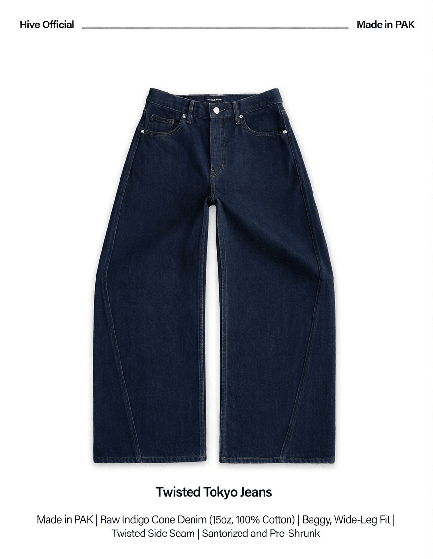 Twisted Tokyo Denim (Raw Indigo)